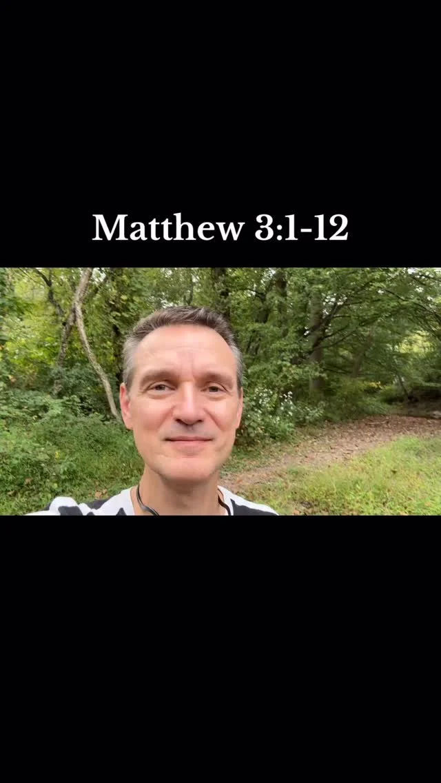 Scripture Quick Dip on Matthew 3:1-12
#Jesus #bible #scripture #gospel #faith #Christian #pastor