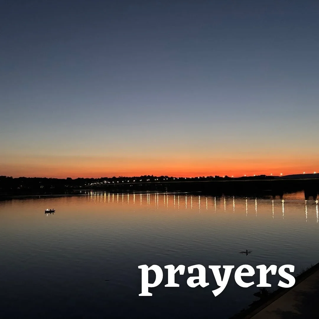 This week, we lift the following in prayer.
Keith - partner passed away
Climate justice workers
Gratitude for Sunday’s interfaith pilgrimage
Tyler Z’s family - infant daughter is in the hospital undergoing multiple surgeries
Prayers for