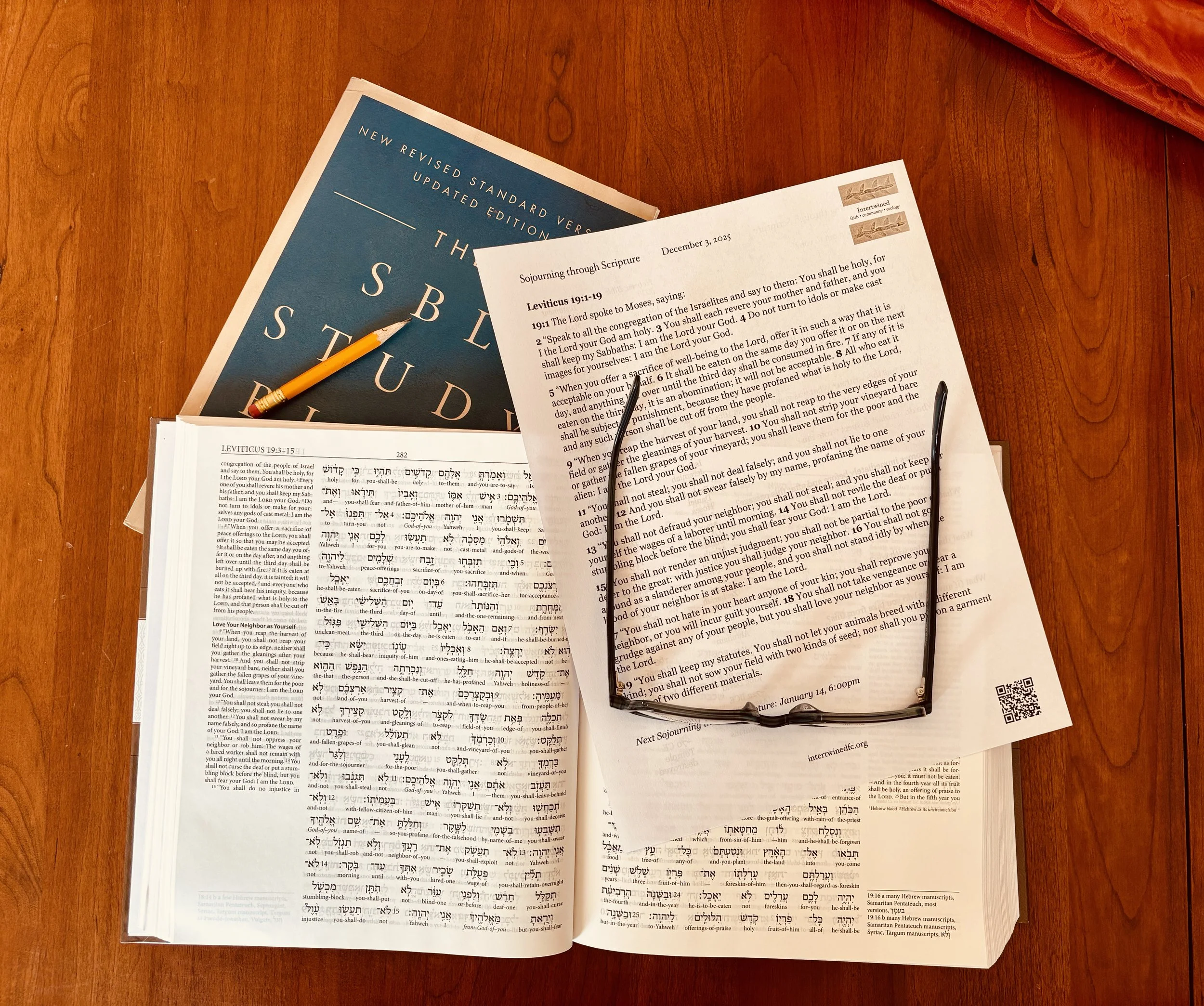 Sojourning through Scripture