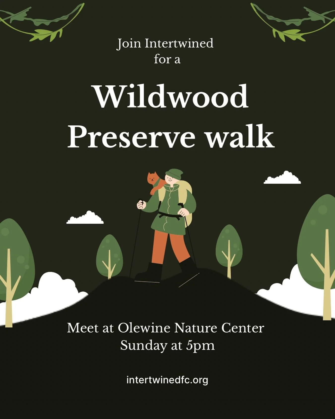 Sunday &bull; 5pm
Join us for a walk at Wildwood Preserve. We&rsquo;ll meet near the entrance of the Olewine Nature Center, then enjoy some of the walking paths around the preserve.

#Harrisburg #cherishburg #717 #the717 #iheartHBG