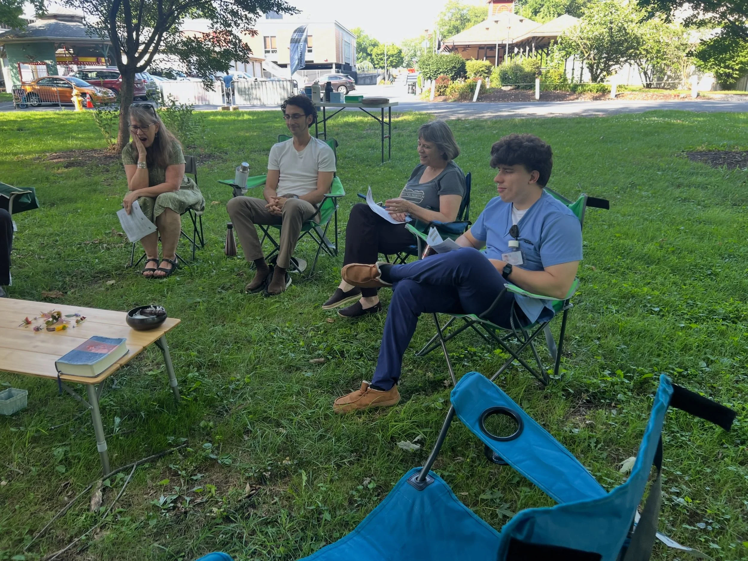 Thank you to those folks who joined us yesterday for Peace Out(doors). We&rsquo;ll be back next Sunday at 5 for another time of centering, prayer, and fellowship. 

#Harrisburg #cherishburg #717 #the717 #iheartHBG