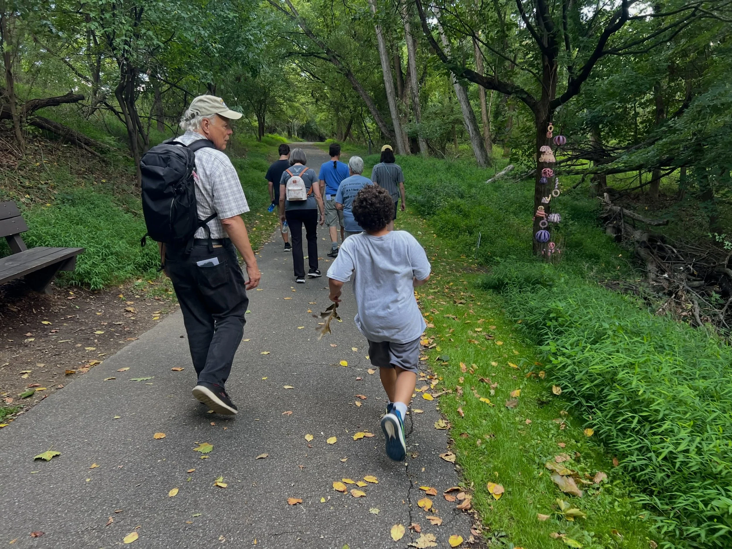 Thank you to those folks who joined us for our walk at Wildwood. Please join us this Sunday at 5 for Peace Out(doors), which will be at a different location than usual: Ft. Hunter Park.