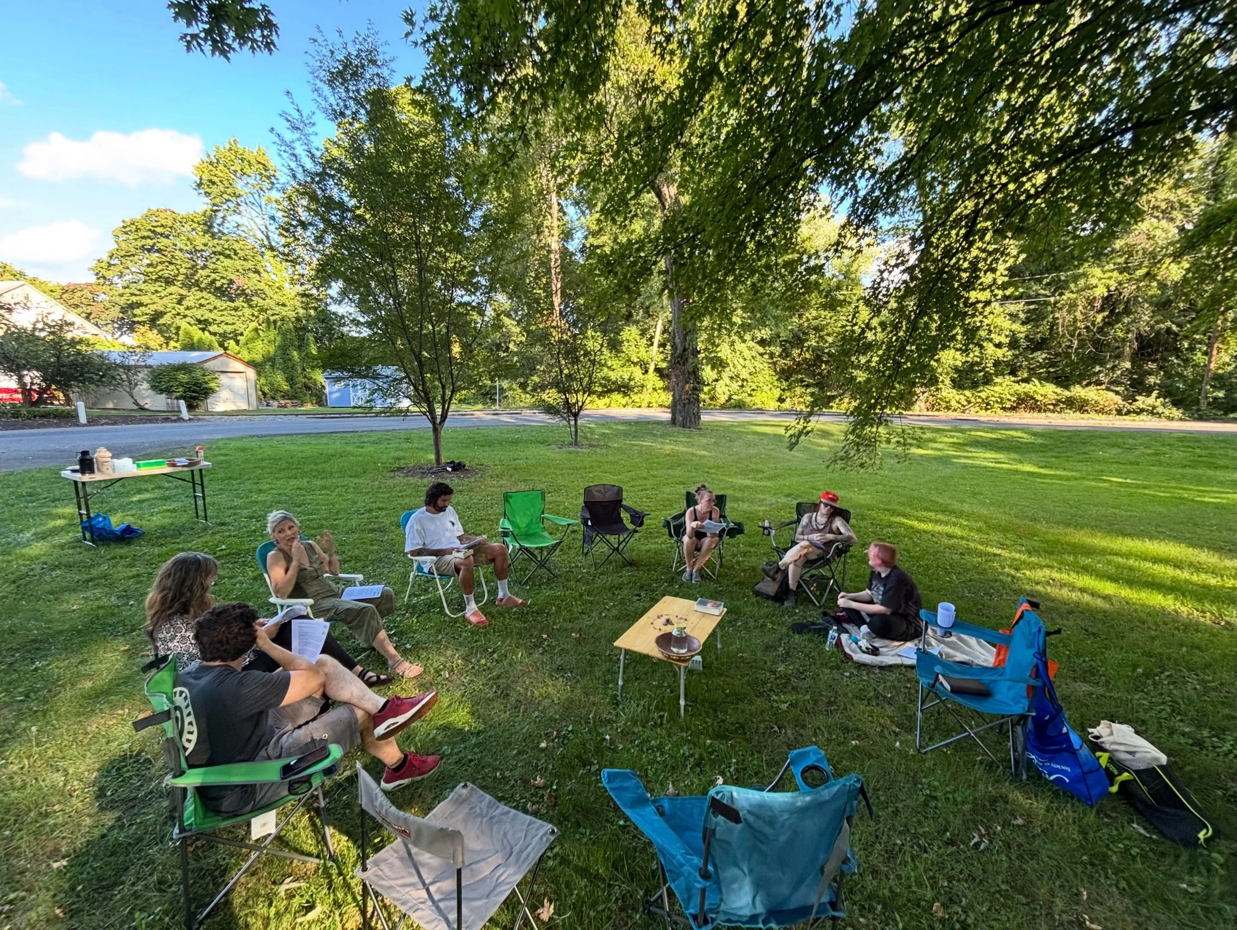 Thank you to those folks who joined us for yesterday&rsquo;s Peace Out(doors)! Please join us this coming Sunday at 5:00 at Fort Hunter Park for our next afternoon gathering!