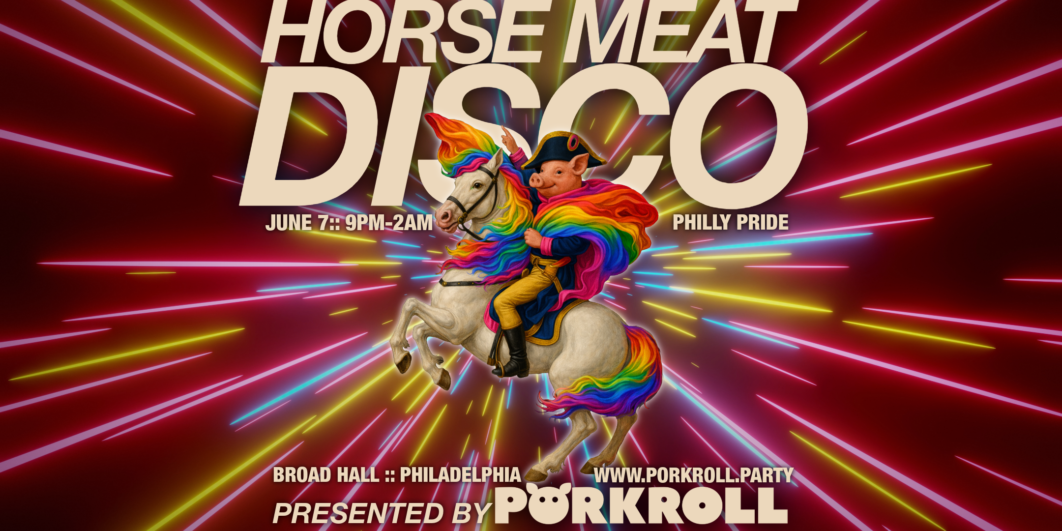 Porkroll Presents Horse Meat Disco — Porkroll Party