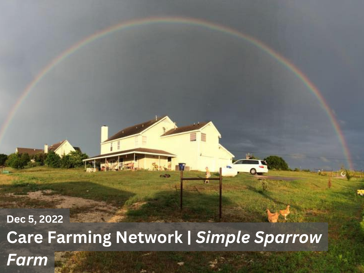Care Farming Network | Simple Sparrow Farm