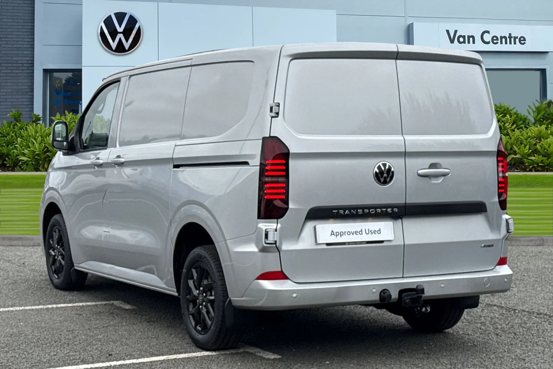 Full rear view of VW T7 4MOTION | Cornwall