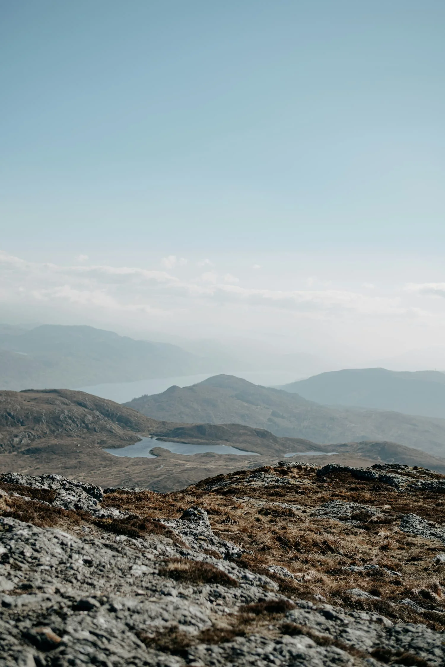 Mountain view in the Scottish Highlands | VW Crafter Campervan | Cornwall