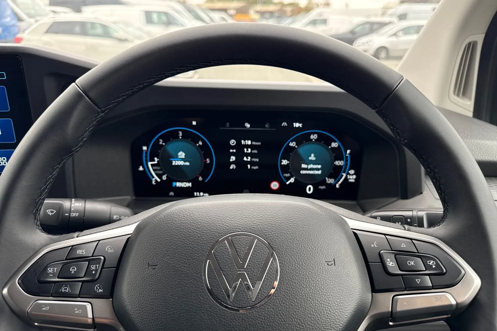 Digital dashboard | VW T7 for sale | Cornwall
