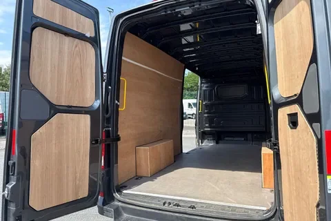 VW Crafter with interior ply lining