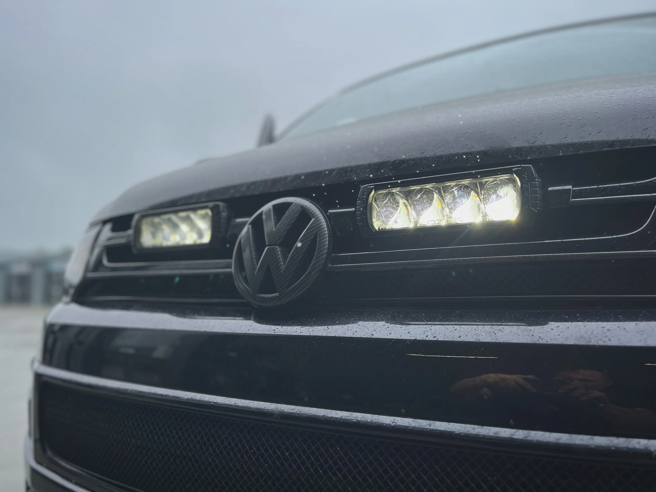 Lazerlamps fitted on a VW Transporter | Cornwall