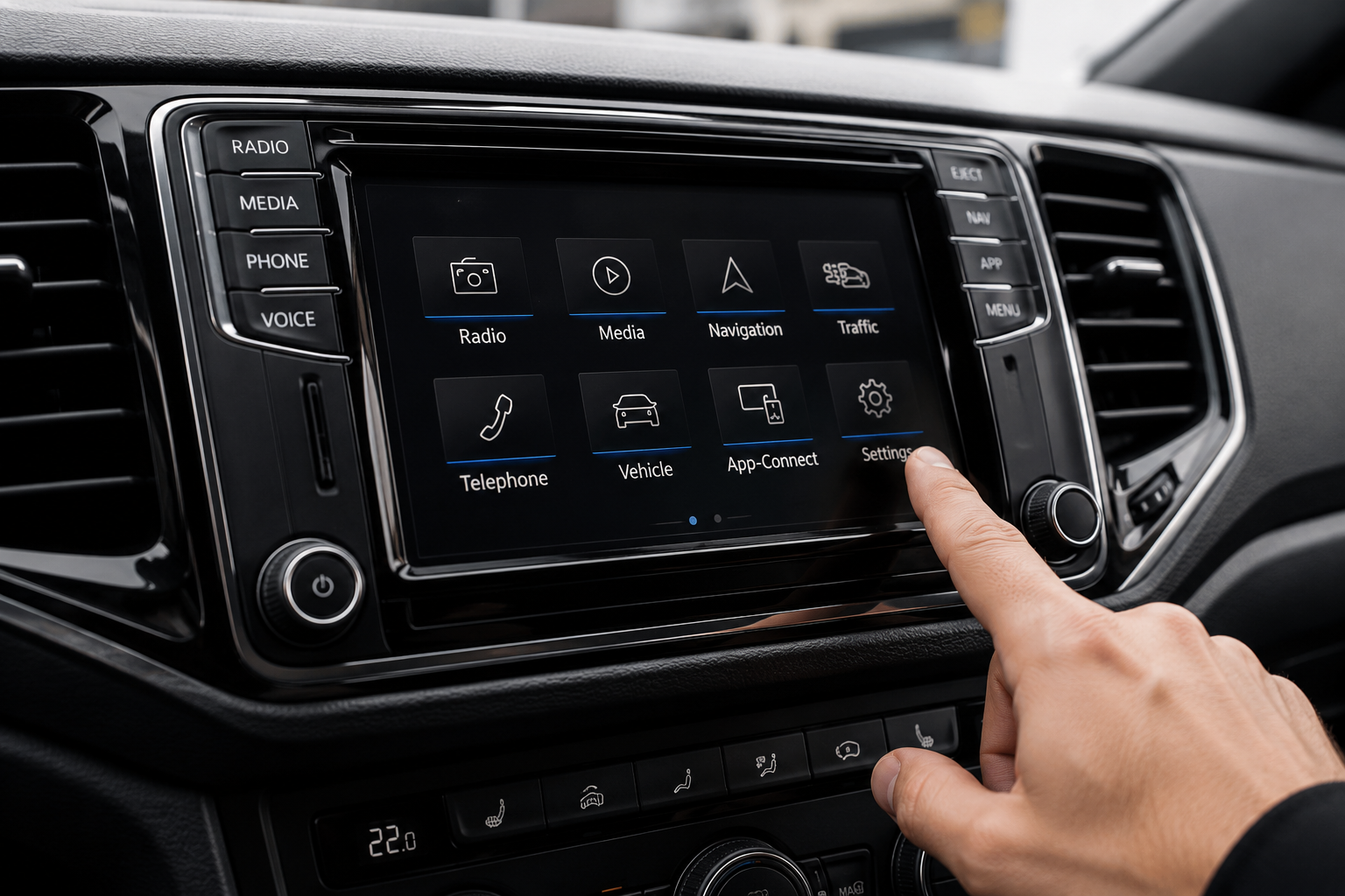 VW touchscreen not responding | touchscreen repairs Cornwall