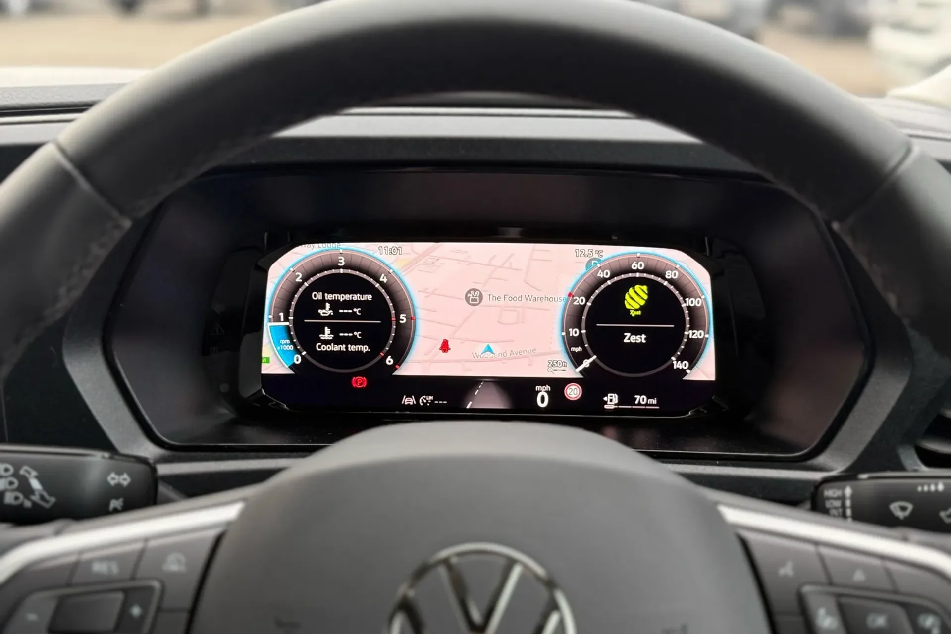 VW Caddy Maxi digital dashboard | van for sale | Cornwall