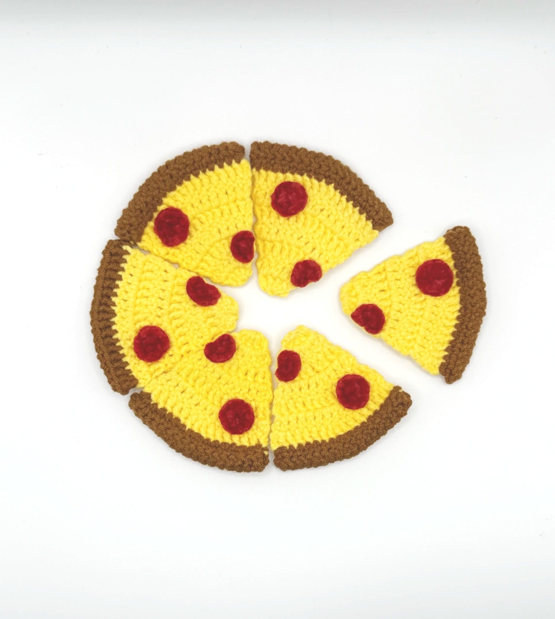 Pizza, 1 slice with keychain