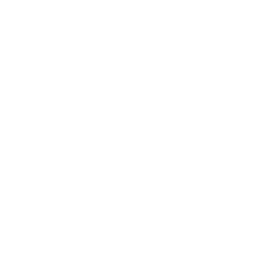 Sketch of three interconnected gears on a black background.