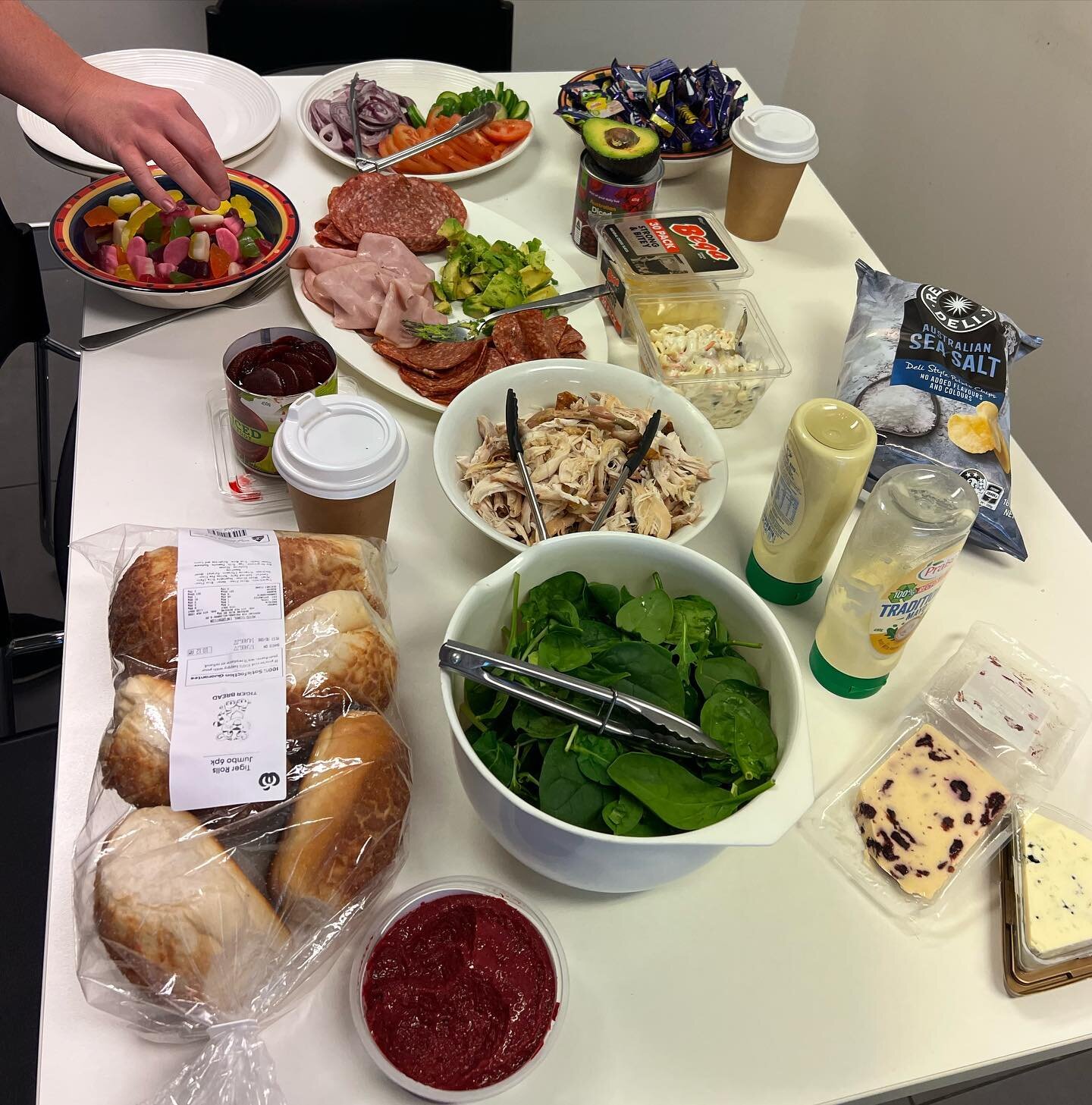 Friday lunches at PPC! Got to keep the energy up for the Friday afternoons. #physio #fresh #delicious