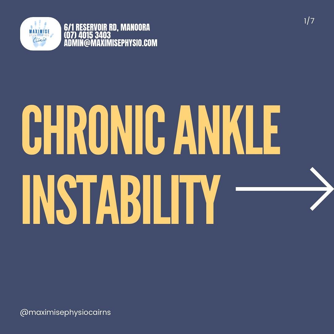An ankle sprain should never be thought of an a &ldquo;minor&rdquo; injury

#anklesprain #anklesprainrehab #anklesprainrecovery #physio #physiotherapy #chronicankleinstability #sportsrehab #sports #football #afl #basketball #netball #cairns #cairnsph