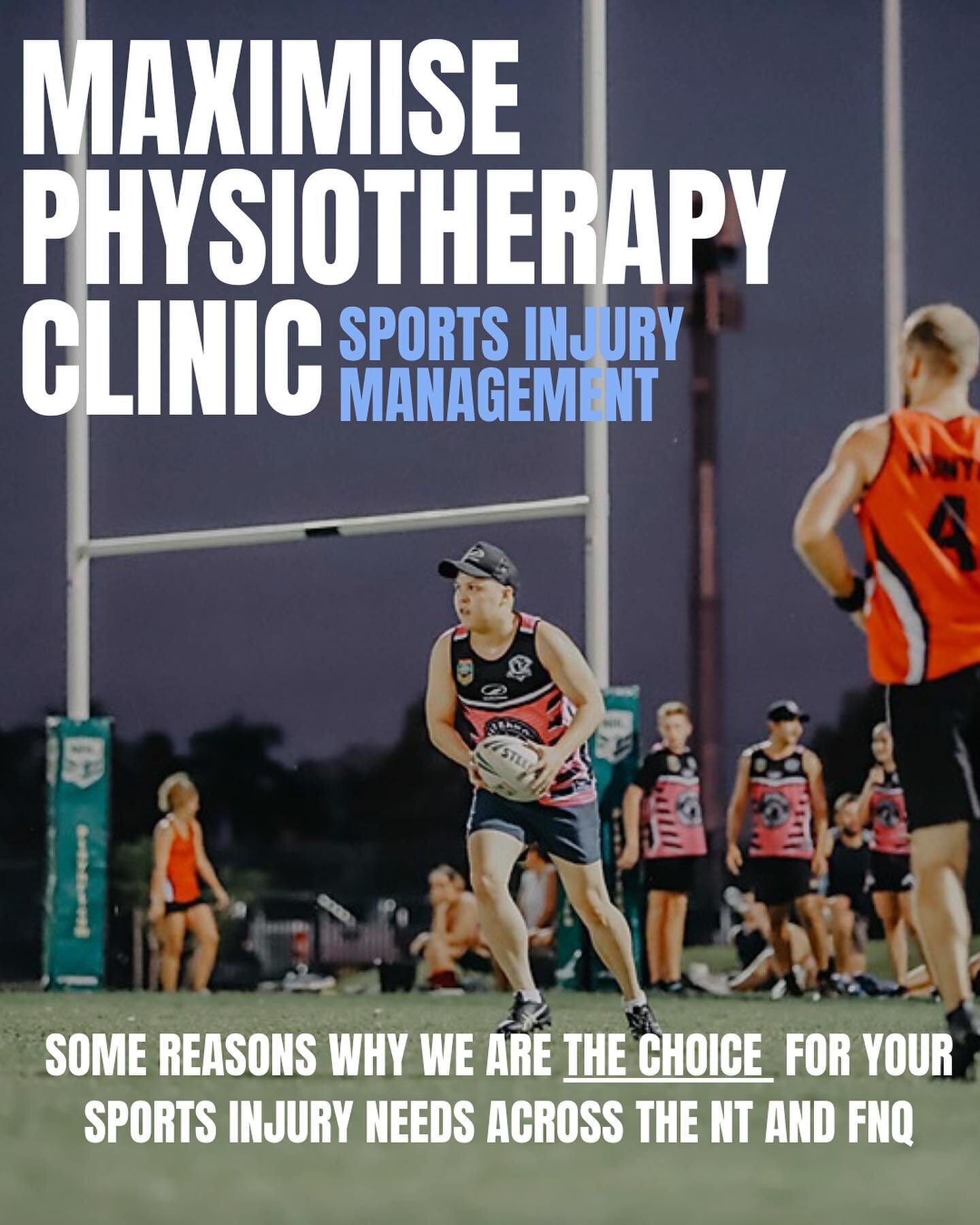 Our regular instagram posts are only a snapshot of what we practice here at Maximise 

For a truly comprehensive sport injury and prevention service speak to us today!

#physio #sportsinjury #sportsinjuryrehab #injuryprevention #injurypreventiontrain