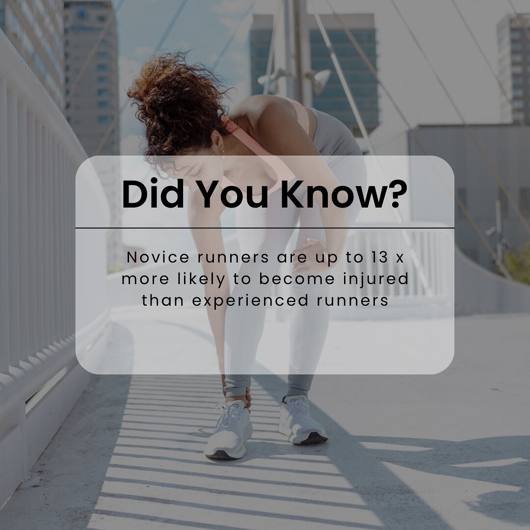 Injury rates are commonly measured as number of injuries per 1000 hours of training. Novice runners have a rate as high as 33 per 1000 hours!
This compares with experienced runners at 2.5 per 1000. 
In actual fact the injury rate for novice runners i