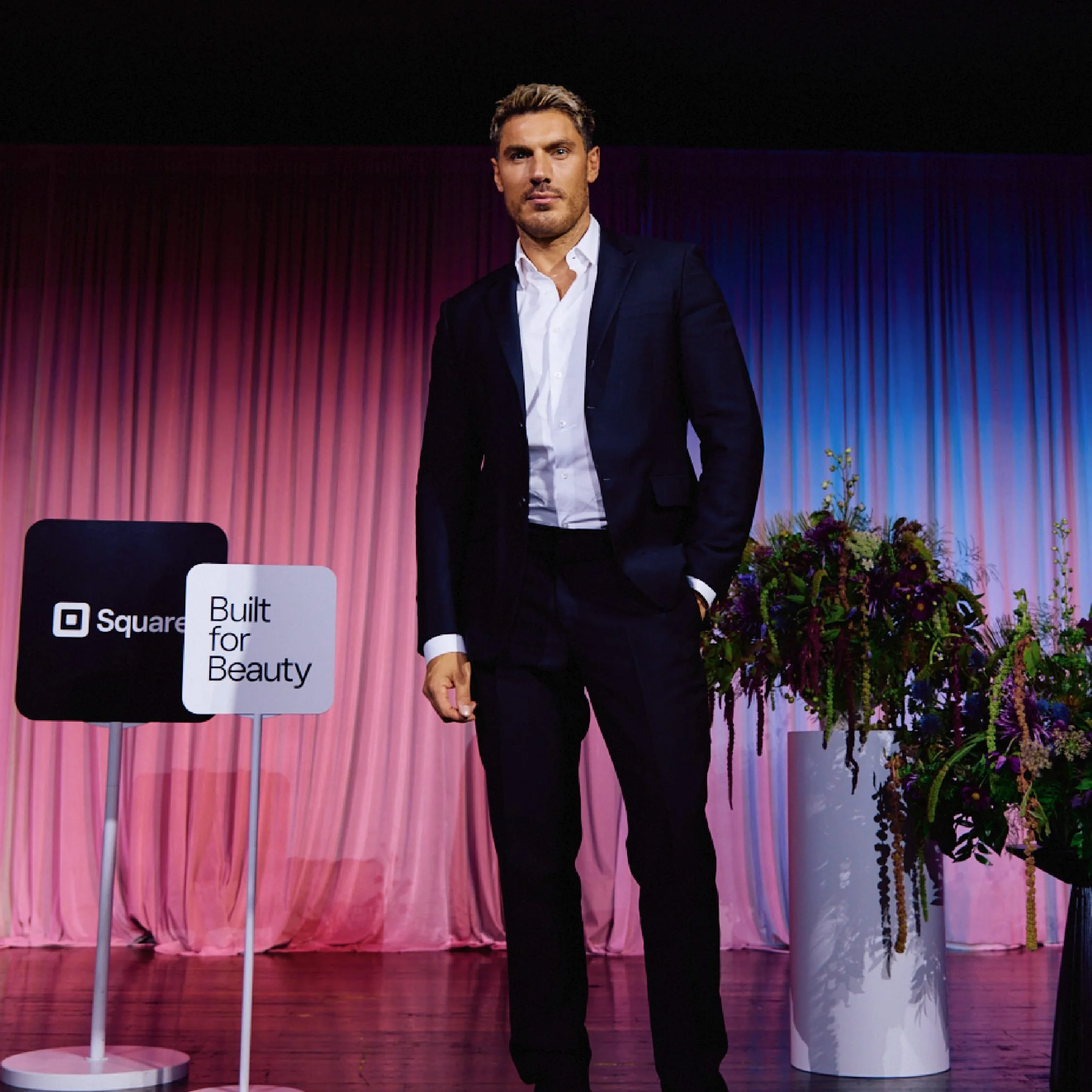 Square X Chris Appleton Built for Beauty Event Florals