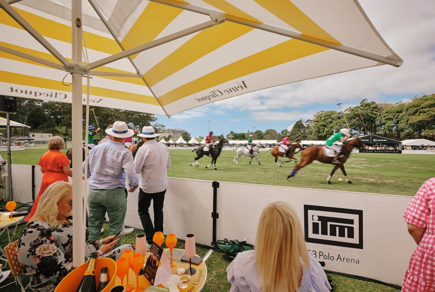 For the first time in 2,009 years the Polo fields have been redesigned to bring you closer to the action, we thank the ITM team for partnering with us to build the F3 Polo Arena