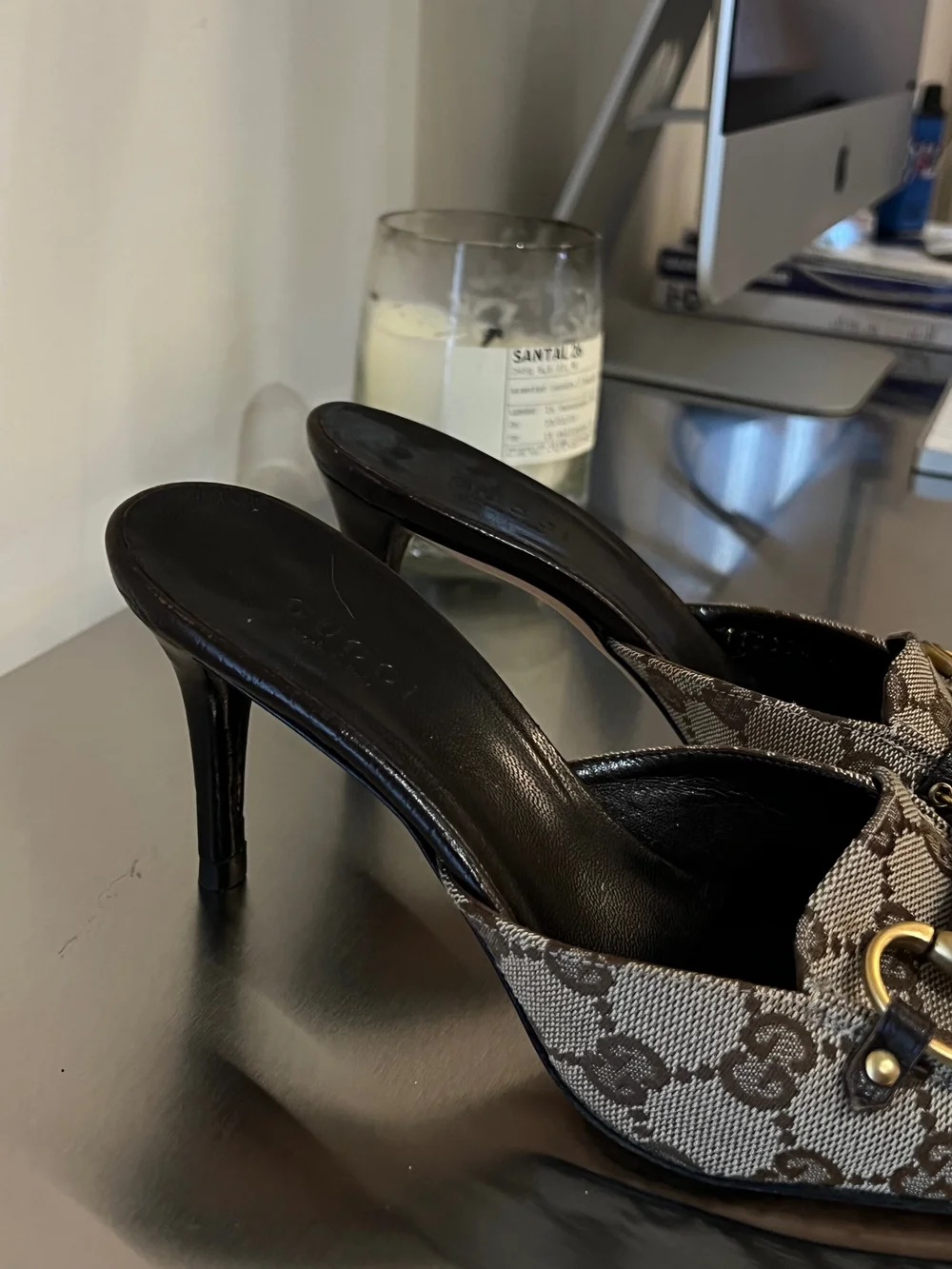 Vintage gucci deals mules