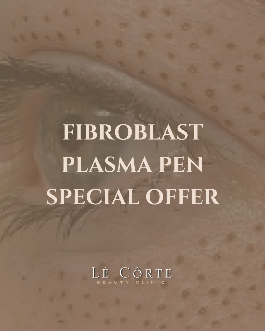 🤎 Fibroblast Plasma Pen Special Offer 🤎

The first 10 customers to book will receive 20% off their Fibroblast Plasma Pen treatment! 

*T's &amp; C's apply. Price will be determined depending on area sized at the time of consultation.

Why should yo