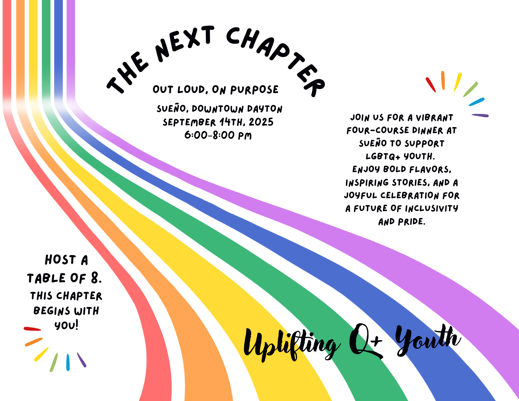 The Next Chapter: Out Loud, On Purpose-Uplifting Q+ Youth