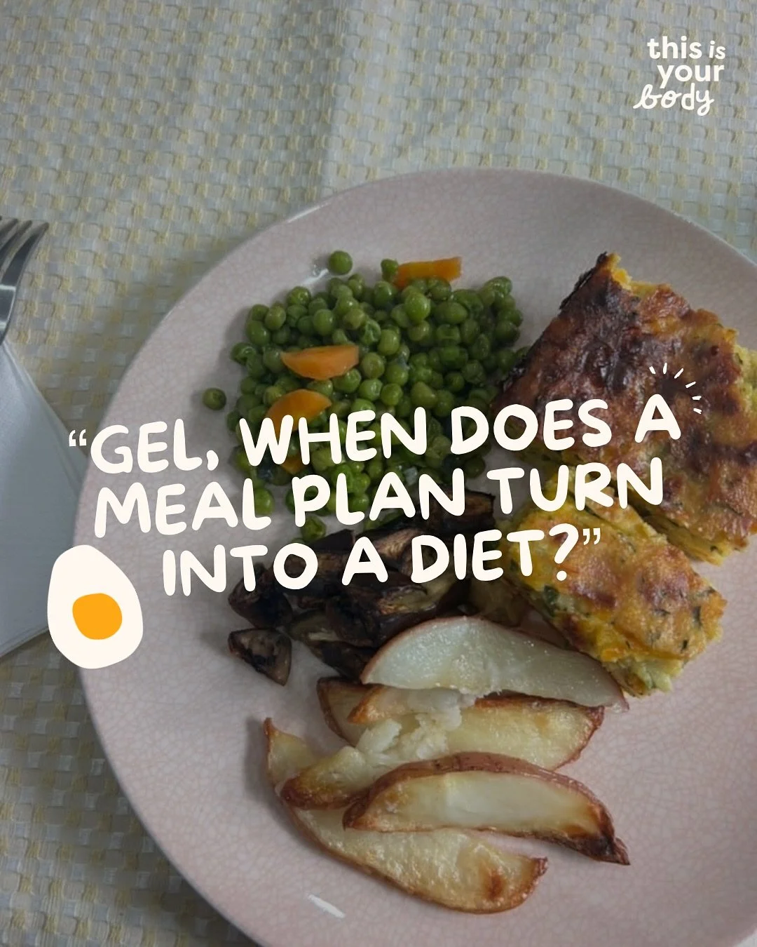&ldquo;when does a meal plan turn into a diet?&rdquo;
 
A parent asked me this question last night after an information session I ran with my mum.
 
It&rsquo;s a really big question and I don&rsquo;t want to label plans as &lsquo;good&rsquo; or &lsqu