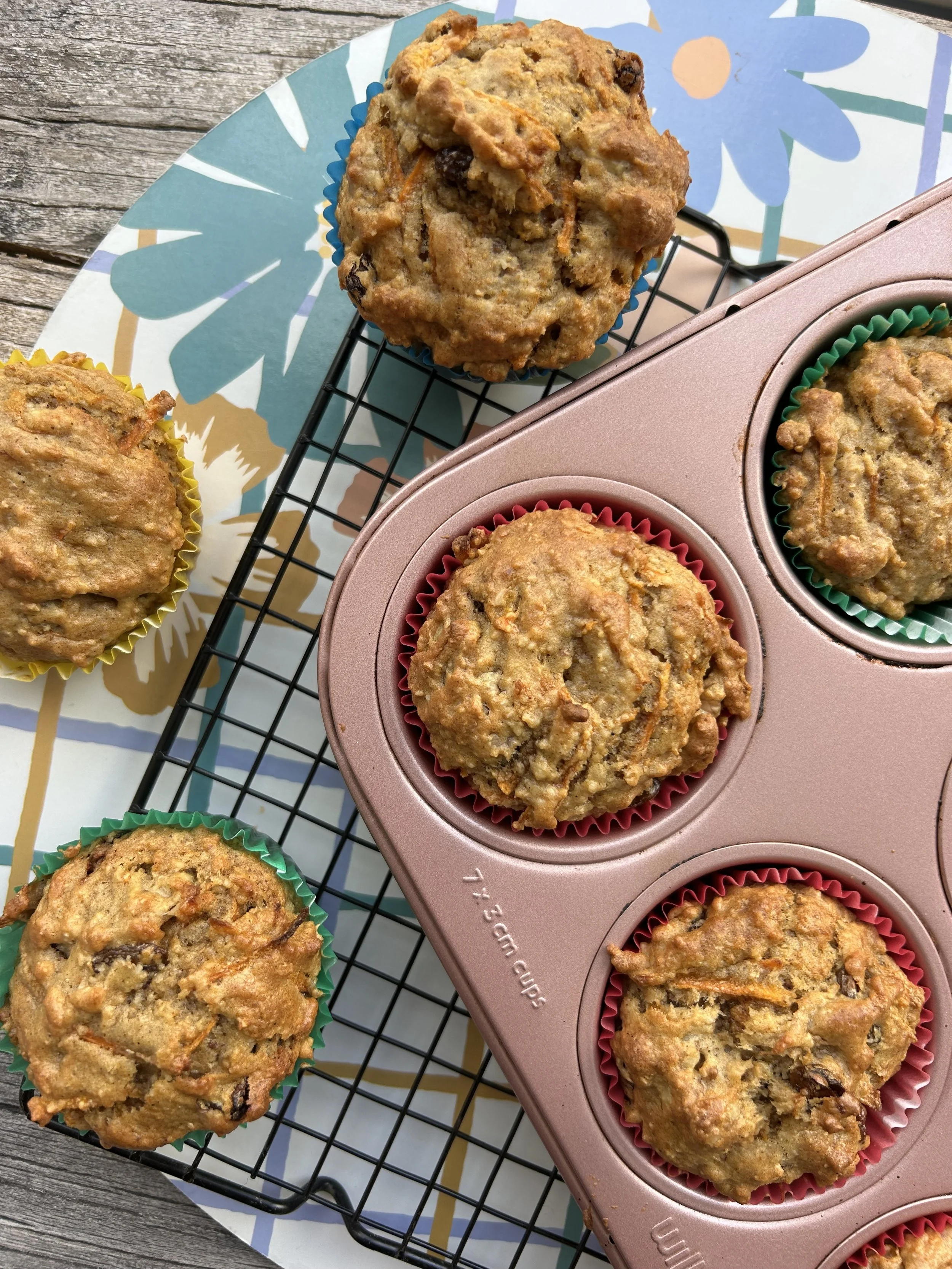 carrot &amp; sultana muffins — This is Your Body