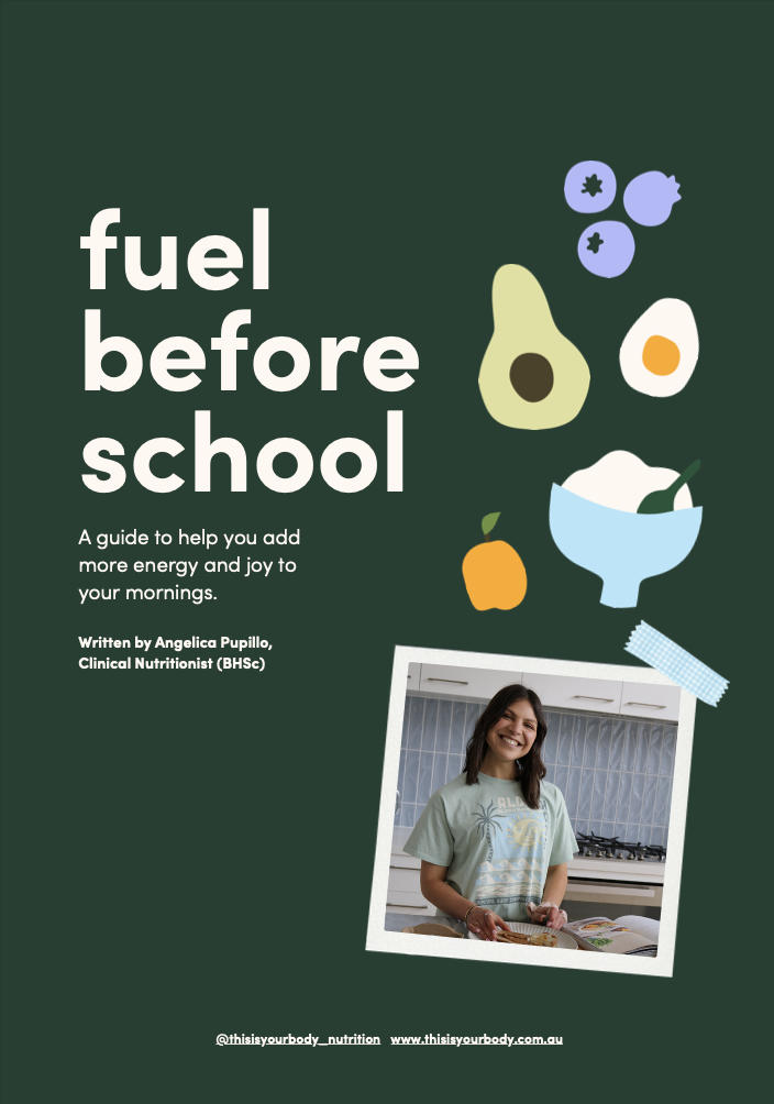 Fuel before school (personal use)