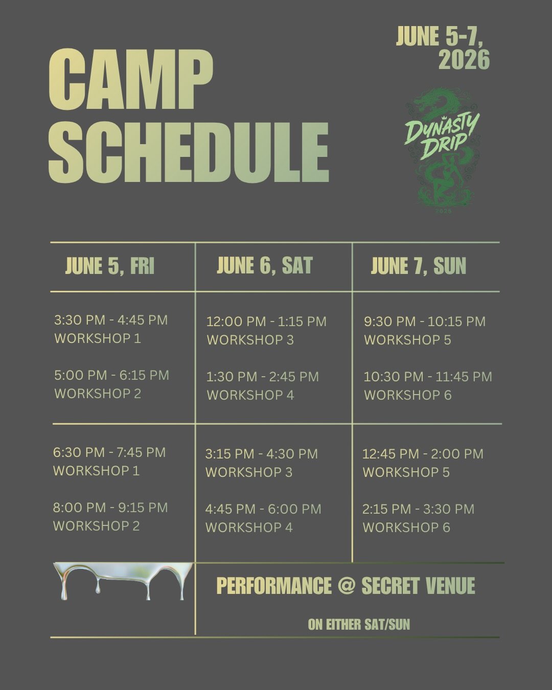 More info about the camp! And some Q&amp;A time 
Feel free to DM us if you have any other questions ❤️❤️

As a reminder, our early bird pricing ends on 3/31, so don&rsquo;t wait to long to take advantages of the discount 😘😘