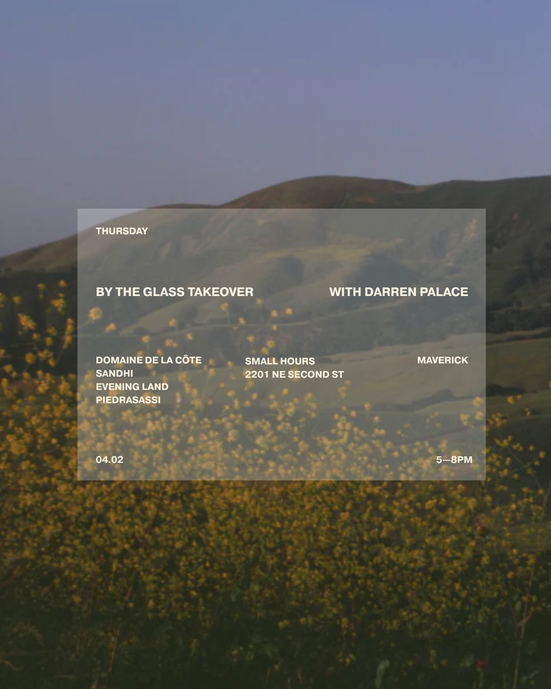 Darren Palace Takeover