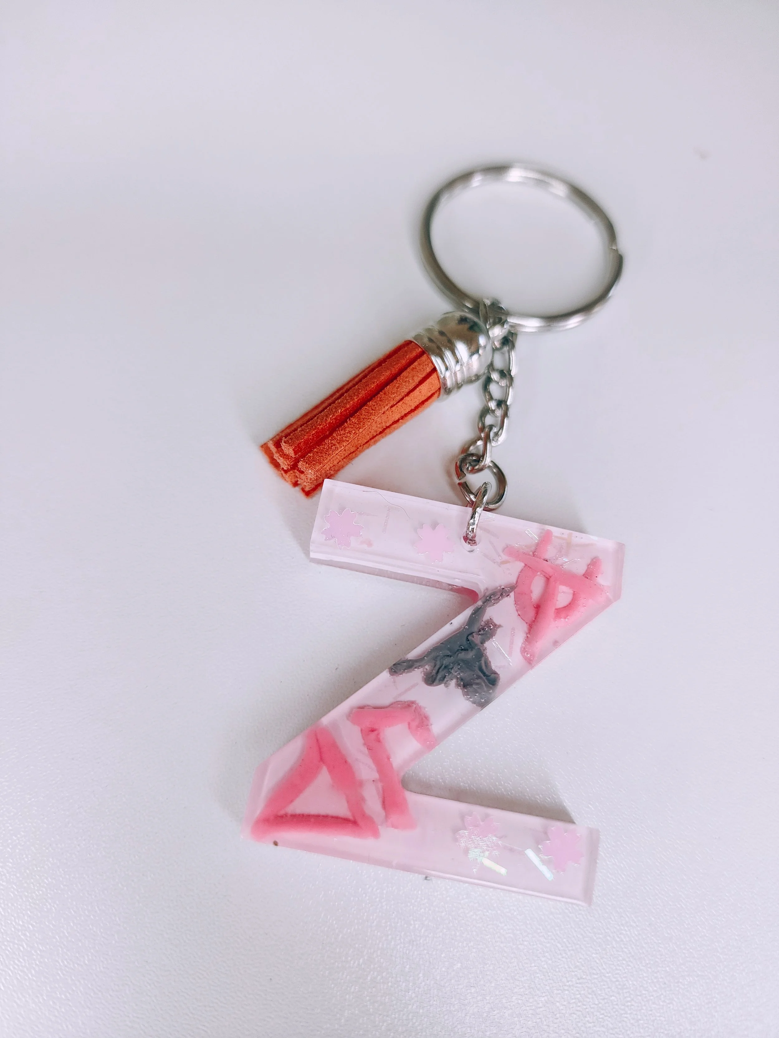 Custom Letter Keychain