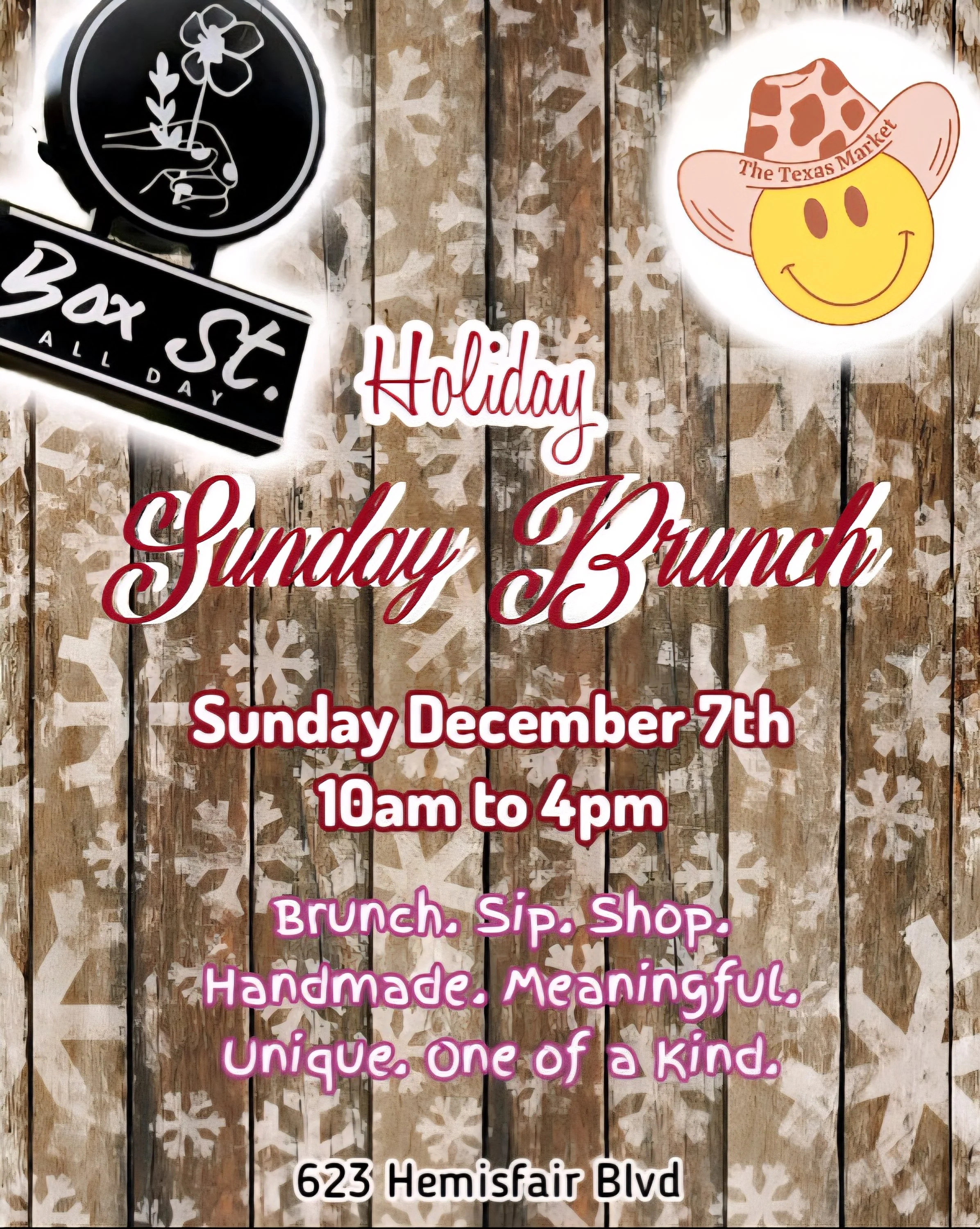 Sunday Brunch Market