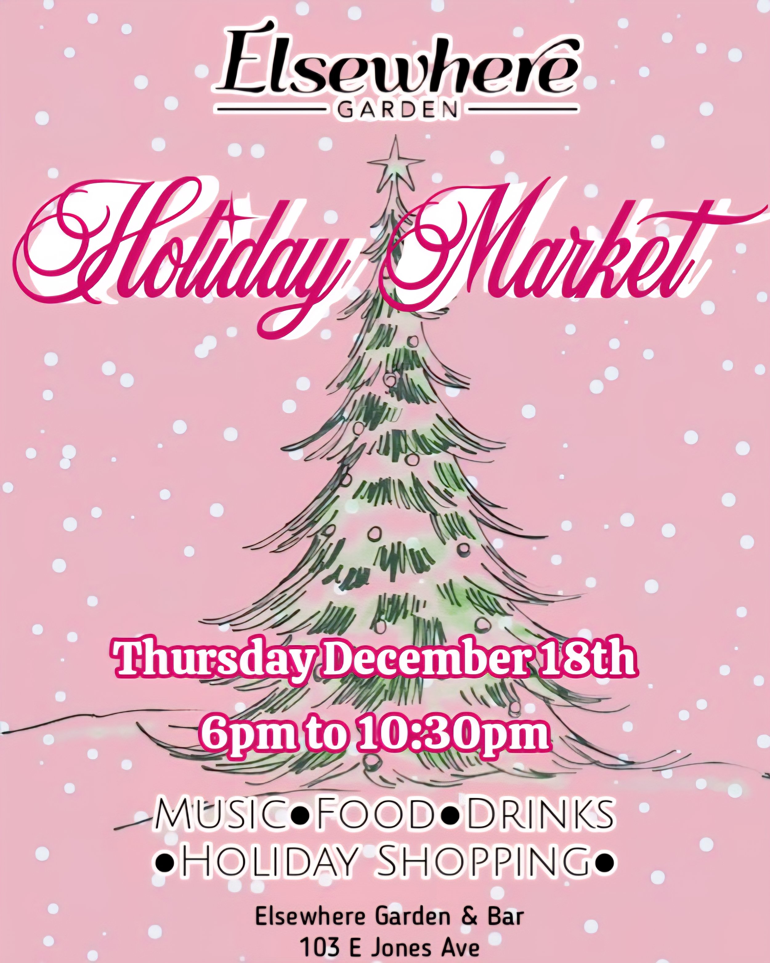 Holiday Market at Elsewhere
