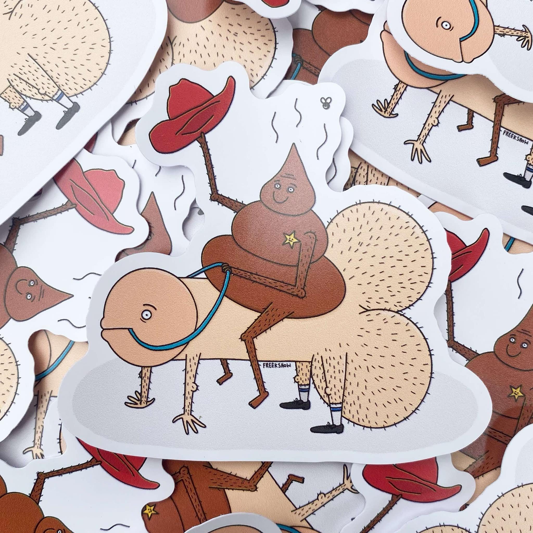 Yeeeeehaaw! Sticker
