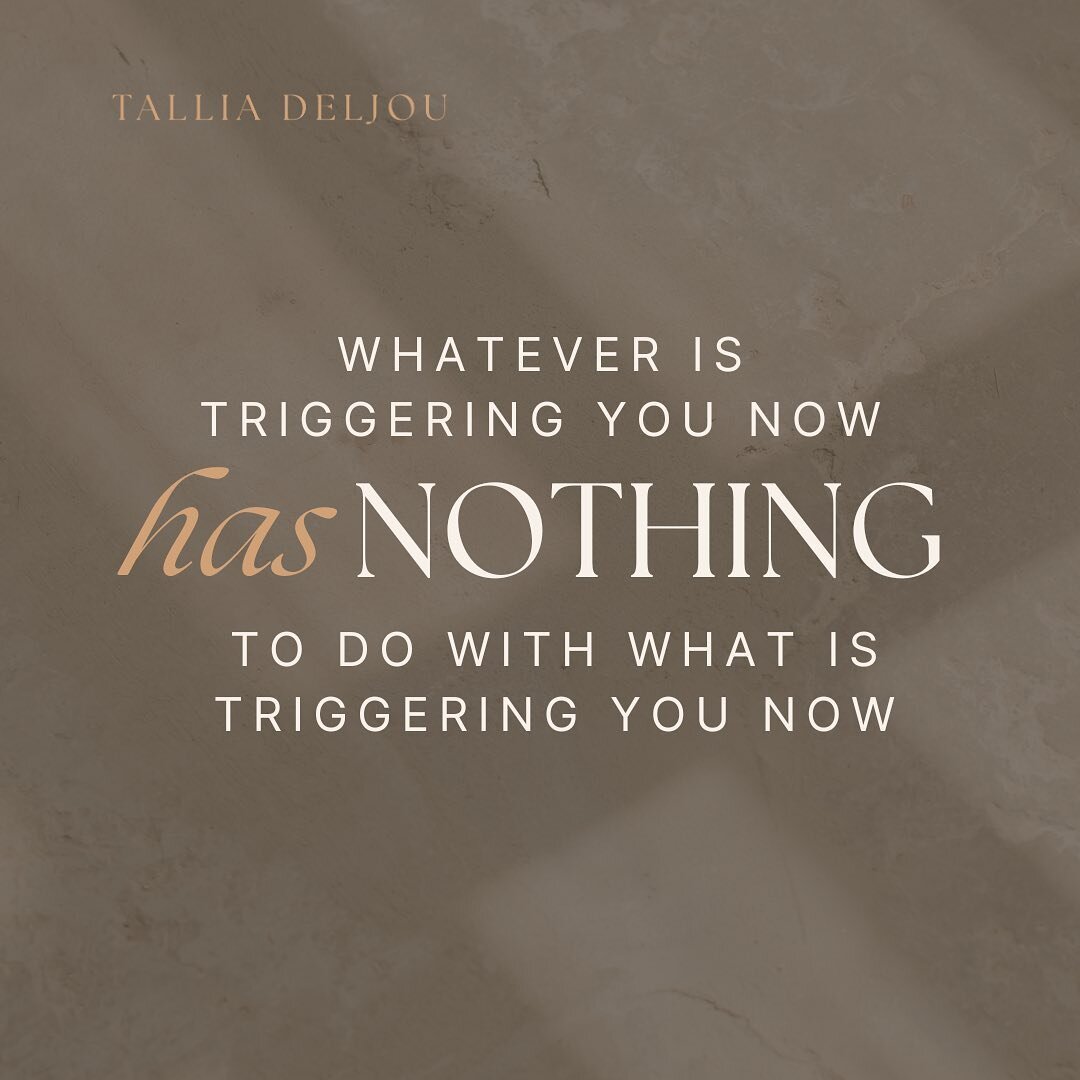 Our triggers are like present day windows into our past, designed to show us our underlying wounds and lead us to our inner child. Next time you notice a trigger, ask yourself:

1. What am I feeling and where am I feeling it in my body?

2. What is t