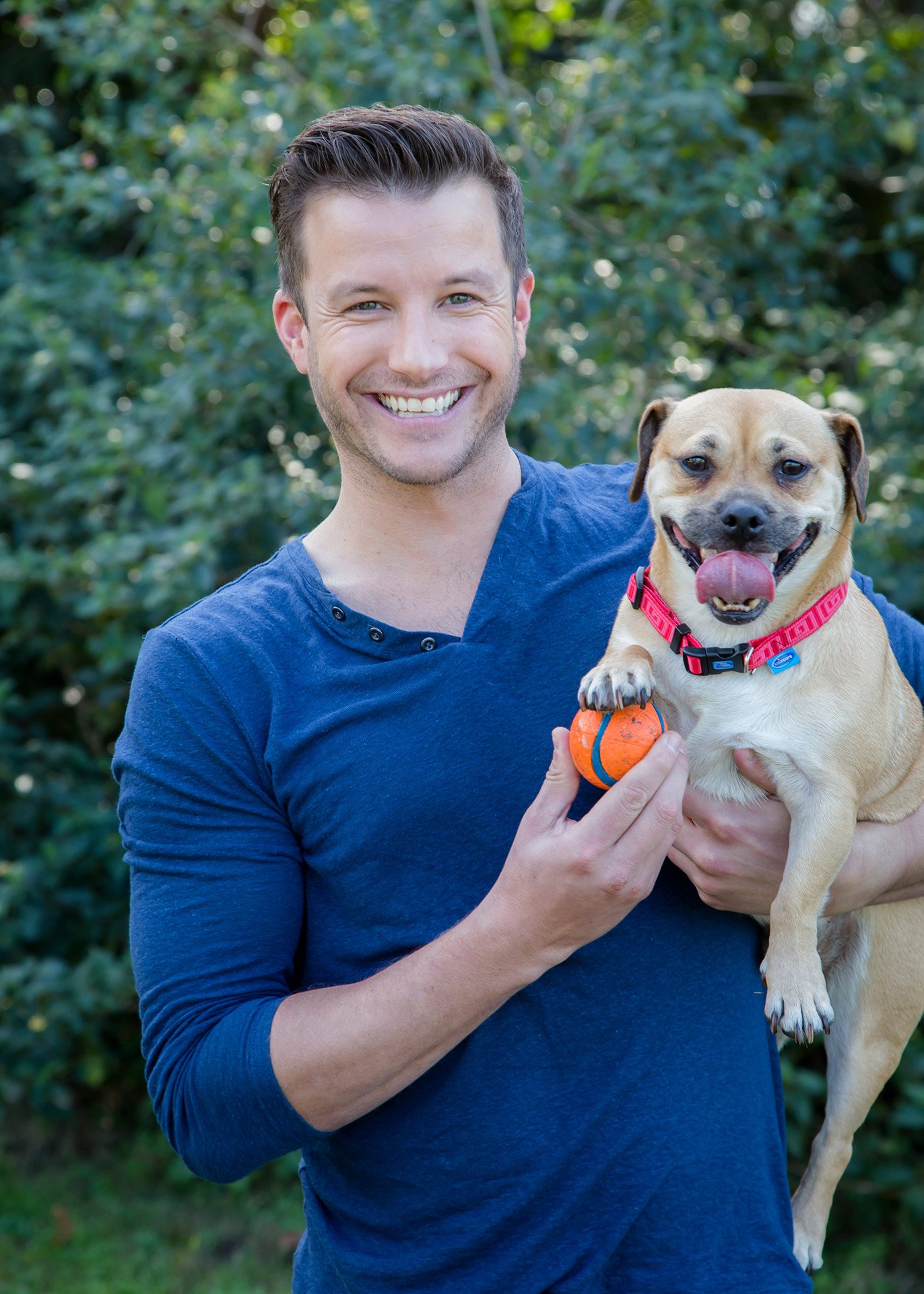  Luke Jacobz with dog brisbane kirsten cox photographer portraits 