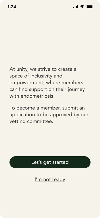 Introducing the vetting process