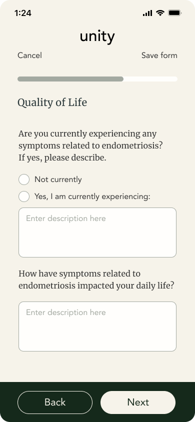 Changed verbiage to be more inclusive of self-diagnosed users
