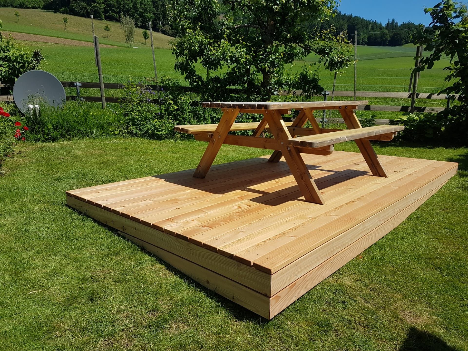 Holzterrasse, Stettlen