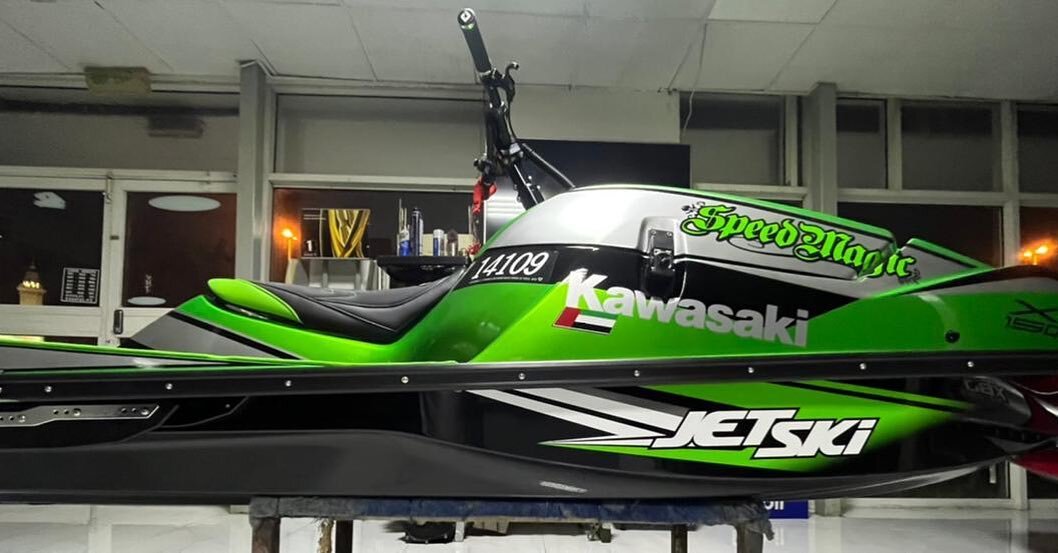 Kawasaki X2-1500 speed magic edition #kawasaki #sxr #x2-1500 #limited #uae #dubai #xbjracing