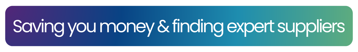 Saving you money and finding expert suppliers