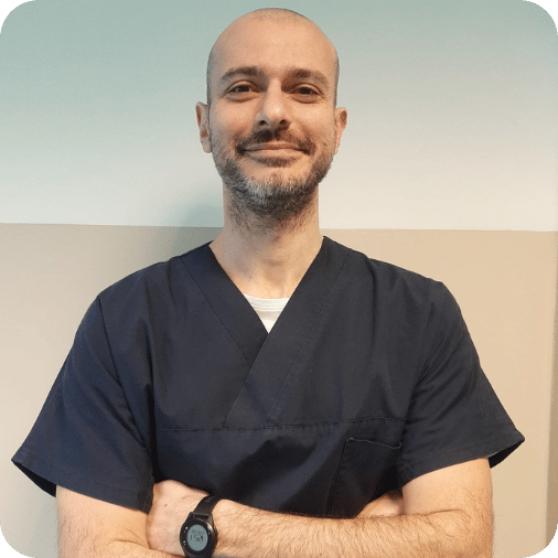 Dott. Luciano Zimbardi, fisioterapista del CFR Moncalieri