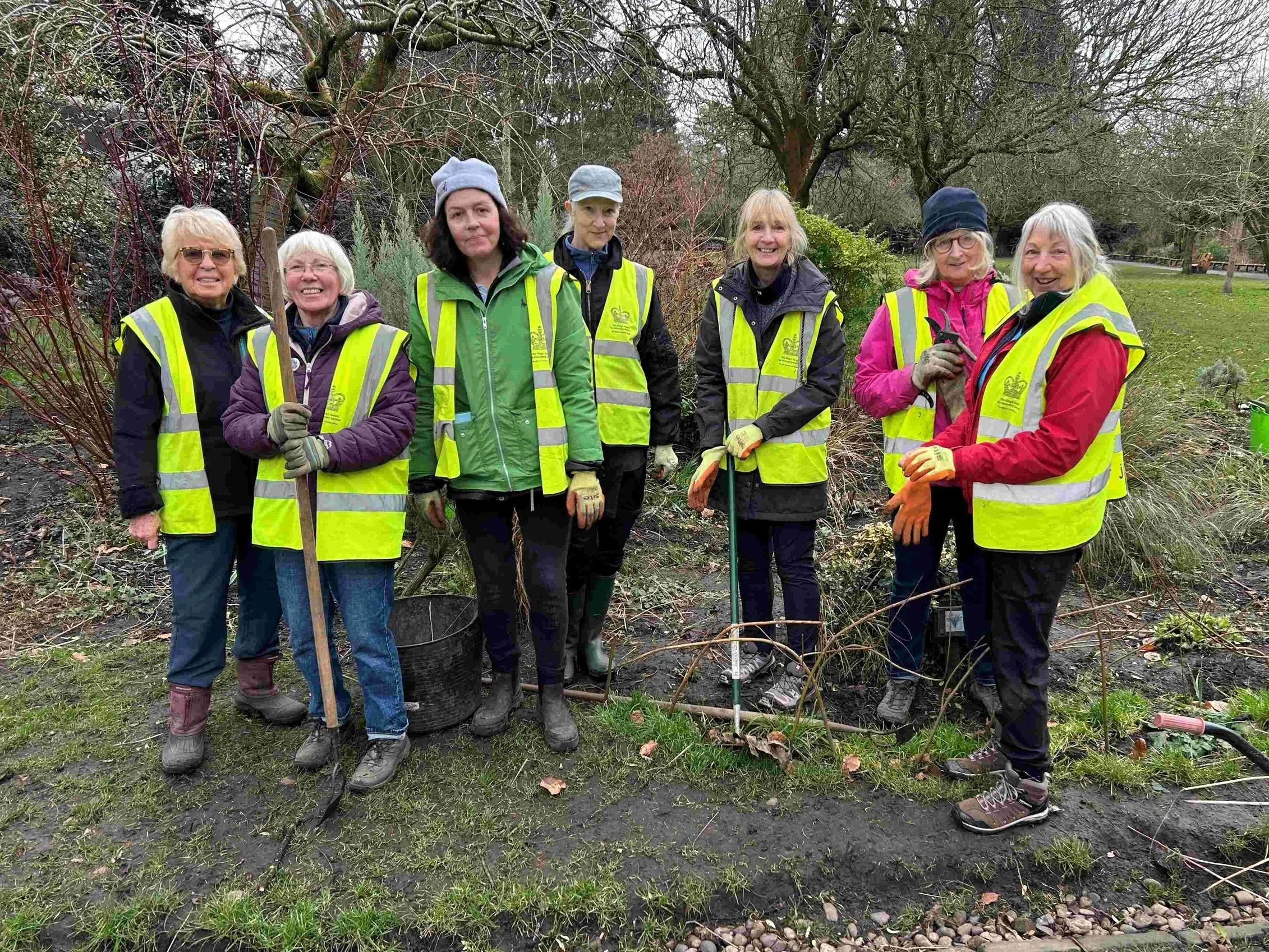 Wildflower Meadow Ready to Open as Volunteers Prepare the Park for Spring