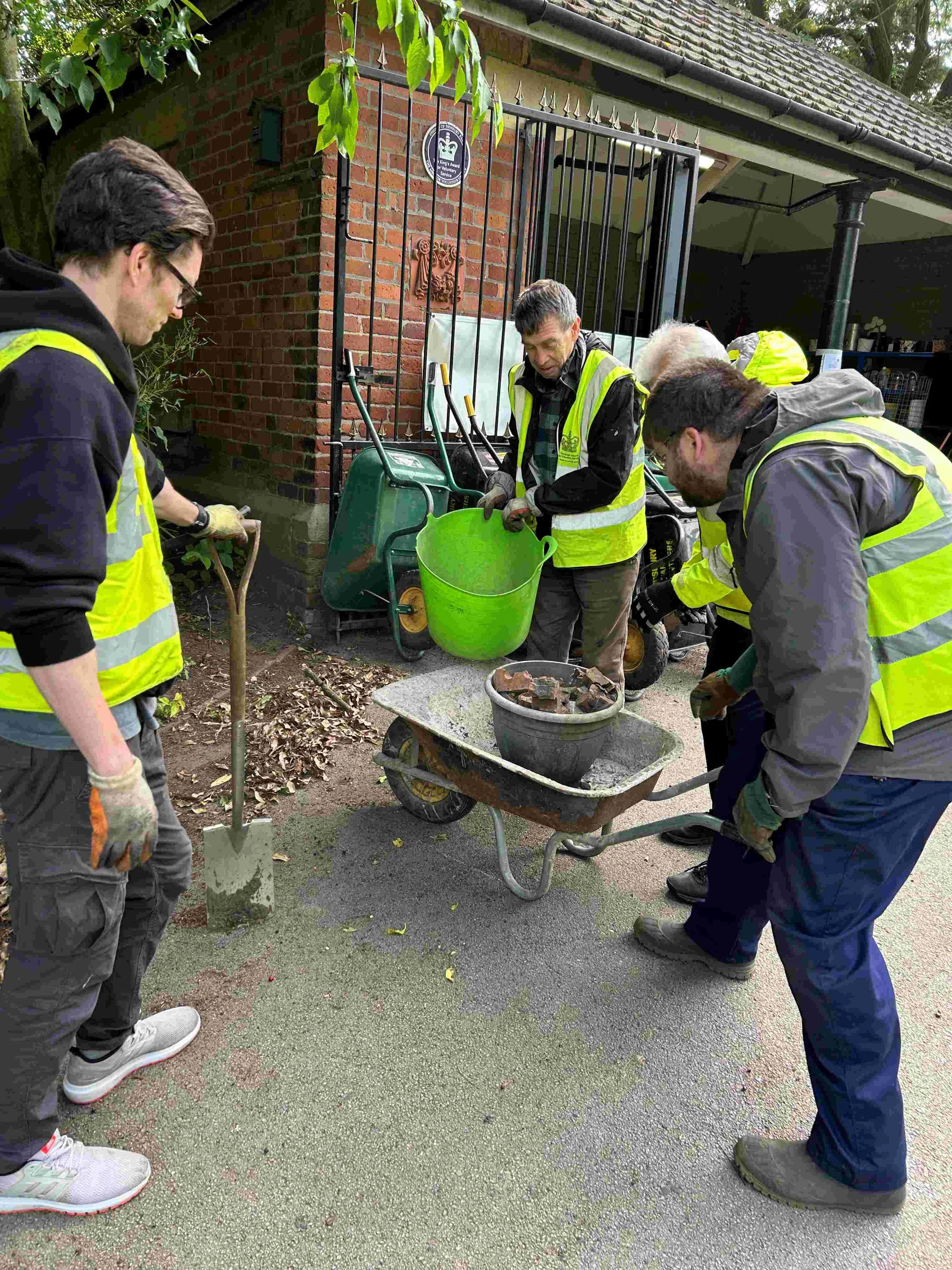 A Busy Morning as We Prepare for Two Major Park Events
