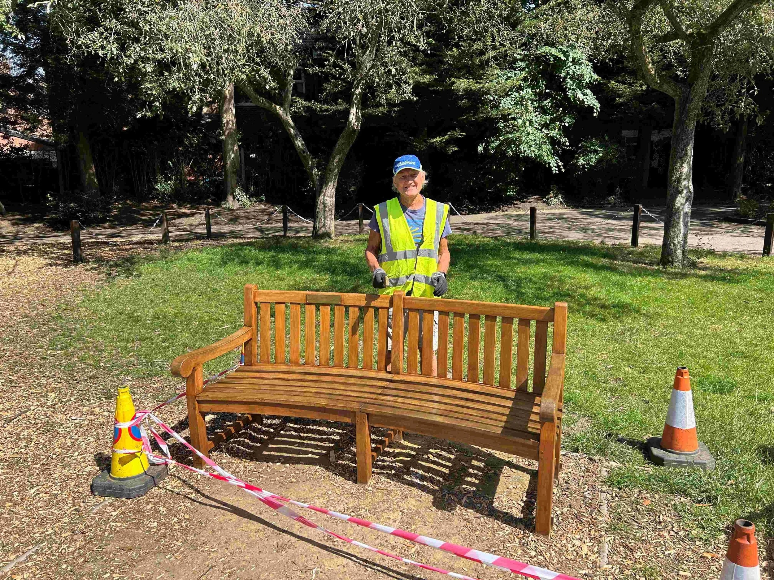 Getting Didsbury Park Ready for the Lord Mayor’s Visit