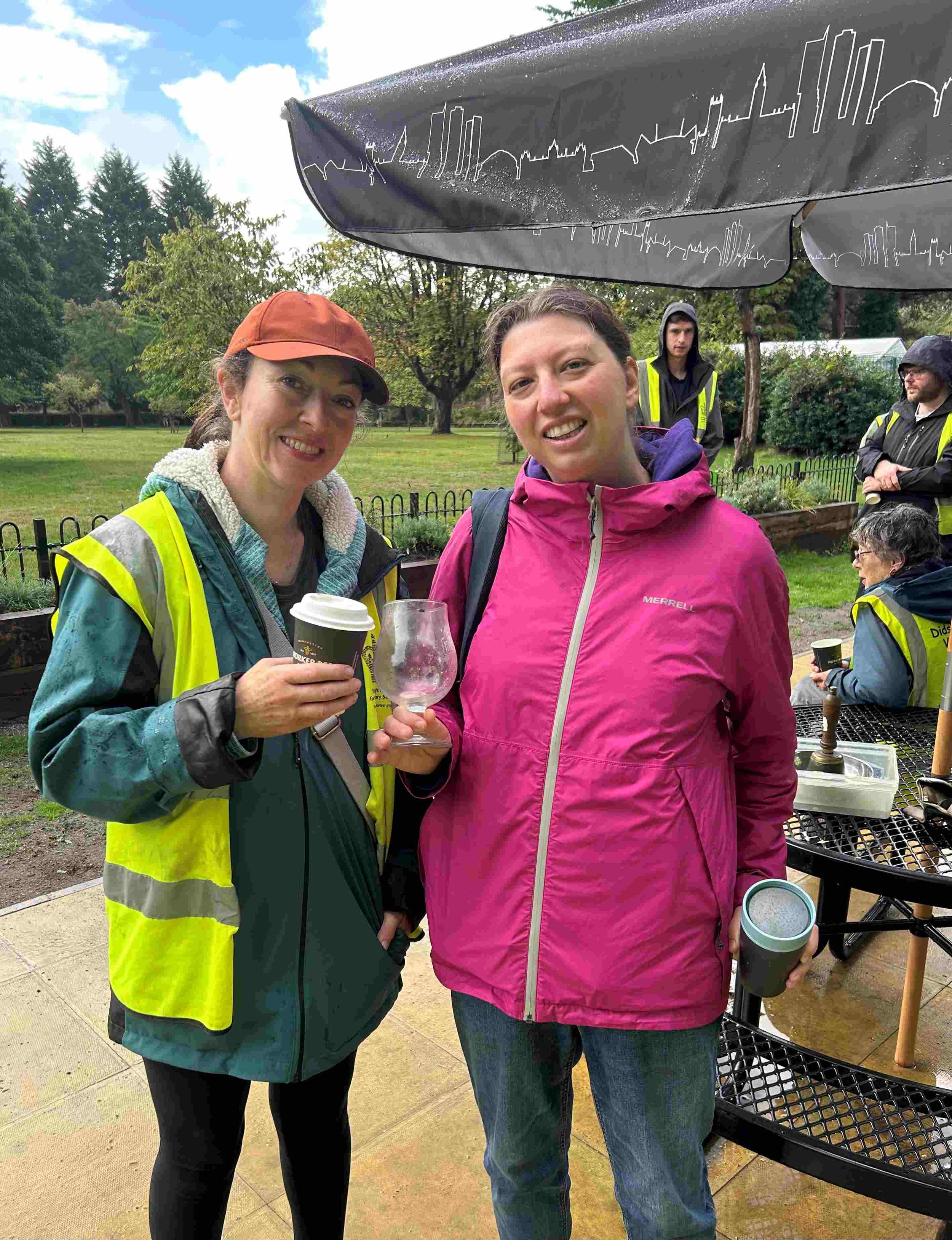 Rain, reunions and remarkable teamwork in Didsbury Park