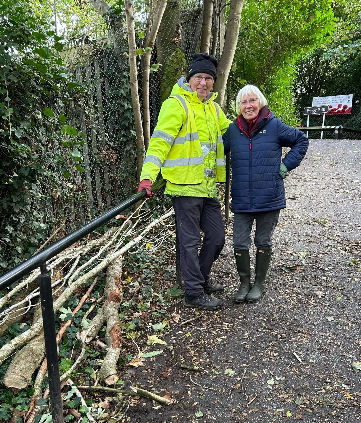 Storm Boelo Brings Rain, Fallen Trees and Amazing Volunteer Spirit to Didsbury Park
