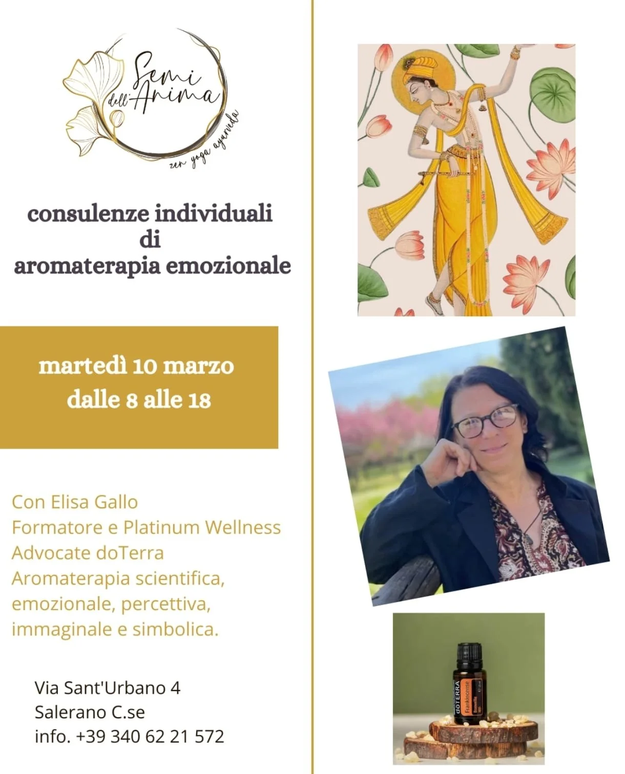 Consulenze Individuali di Aromaterapia Emozionale